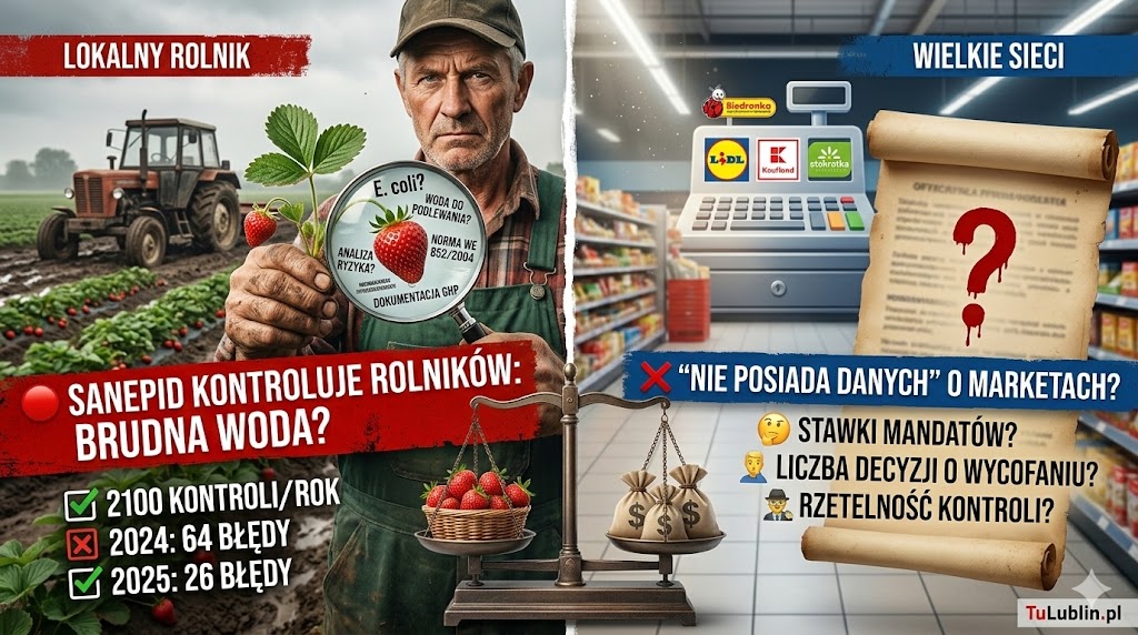 RAPORT: Czy polski rolnik jest obywatelem drugiej kategorii? Szokujące dane Sanepidu